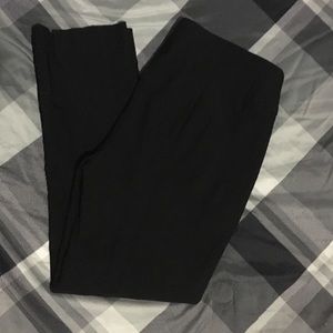 Black work attire slacks